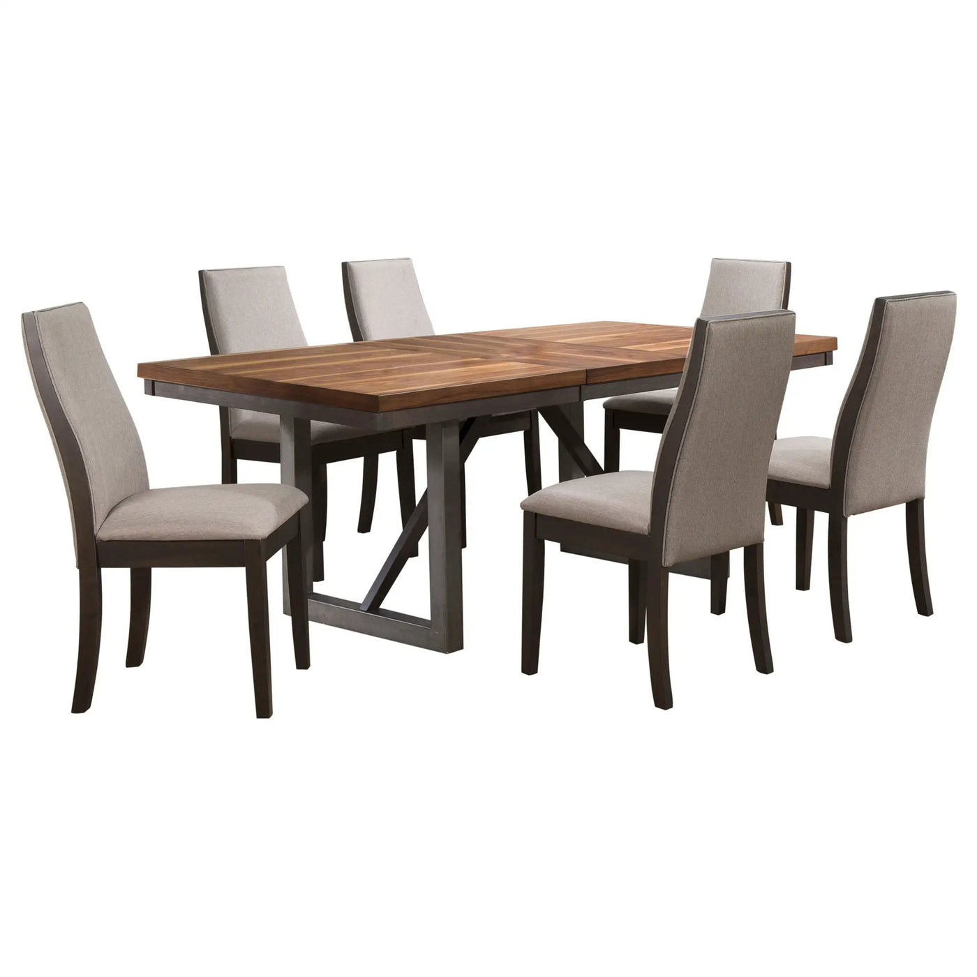 Holloway - Dining Set With Extension Leaf by HouseOfZazla