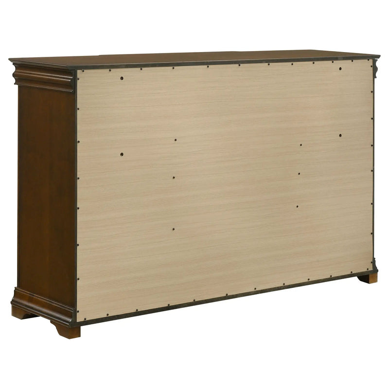 Garland 9-drawer Bedroom Dresser Cabinet Brown Cherry by Unique Piece Furniture