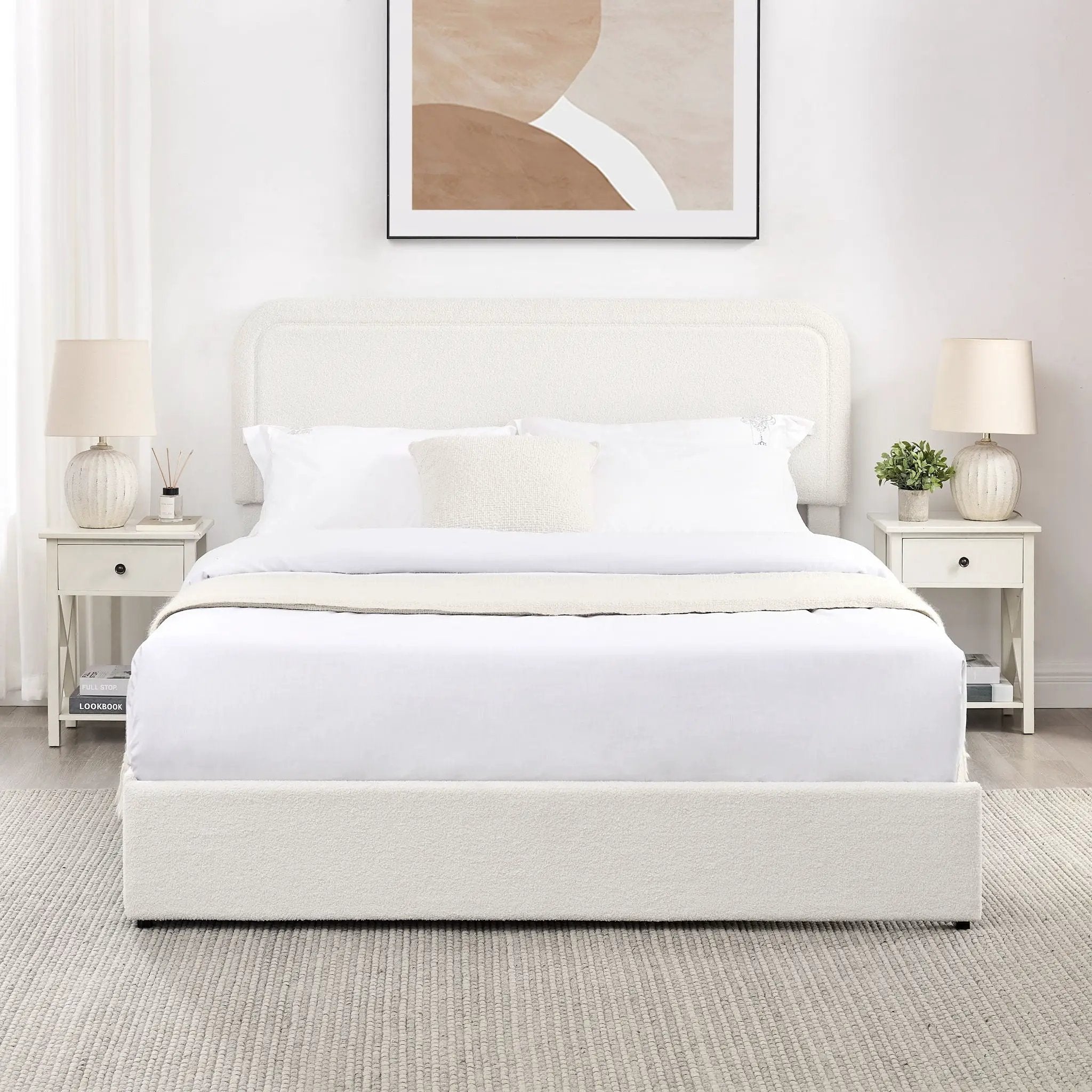 Liv - Patented With Drawers Upholstered Storage Platform Bed by Unique Piece Furniture