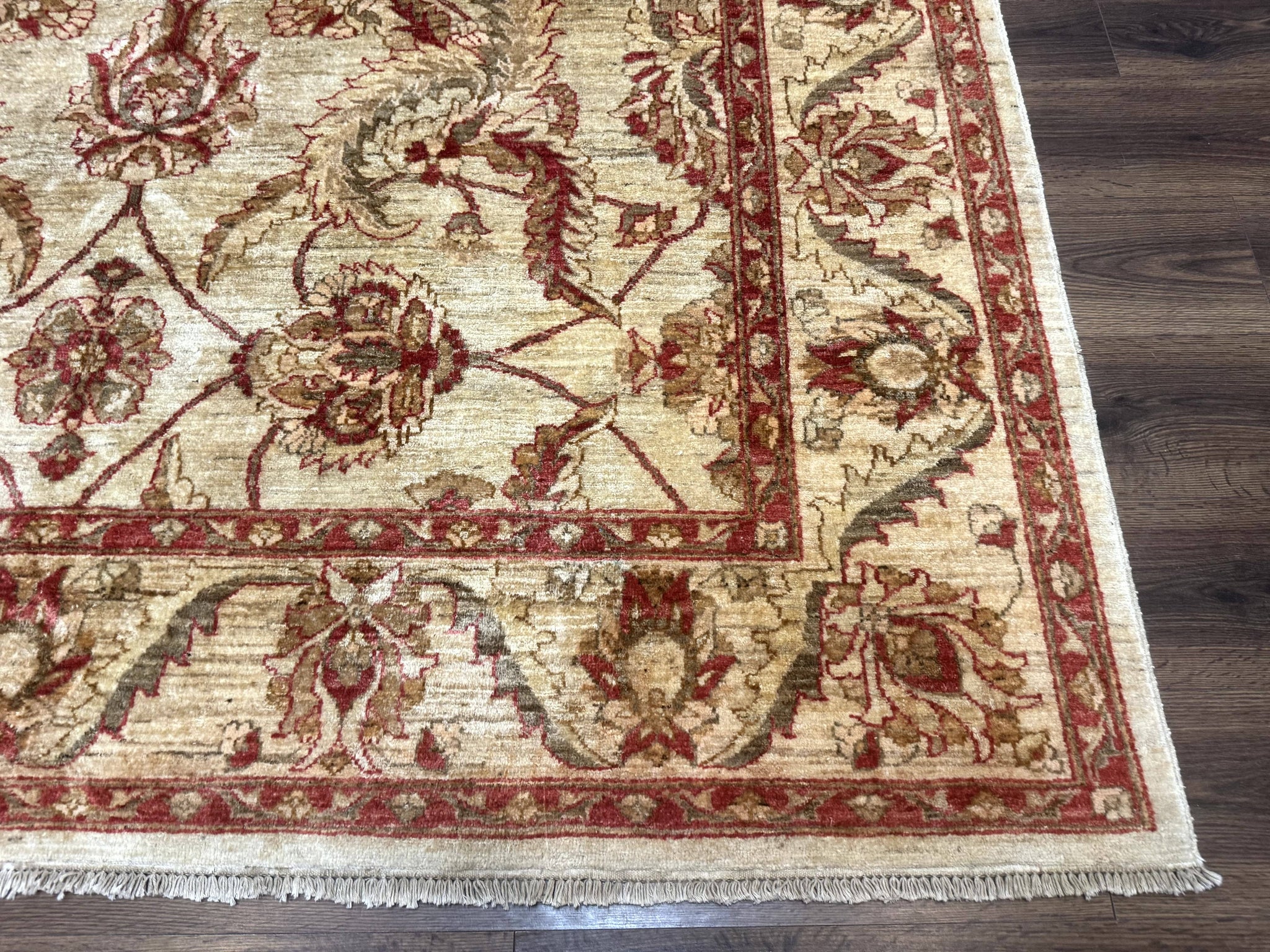 Indian Mahal Rug 7x9, Traditional Wool Carpet by Jewel Rugs