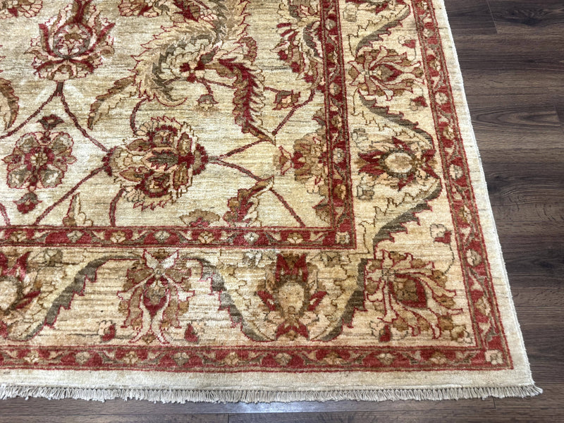 Indian Mahal Rug 7x9, Traditional Wool Carpet by Jewel Rugs
