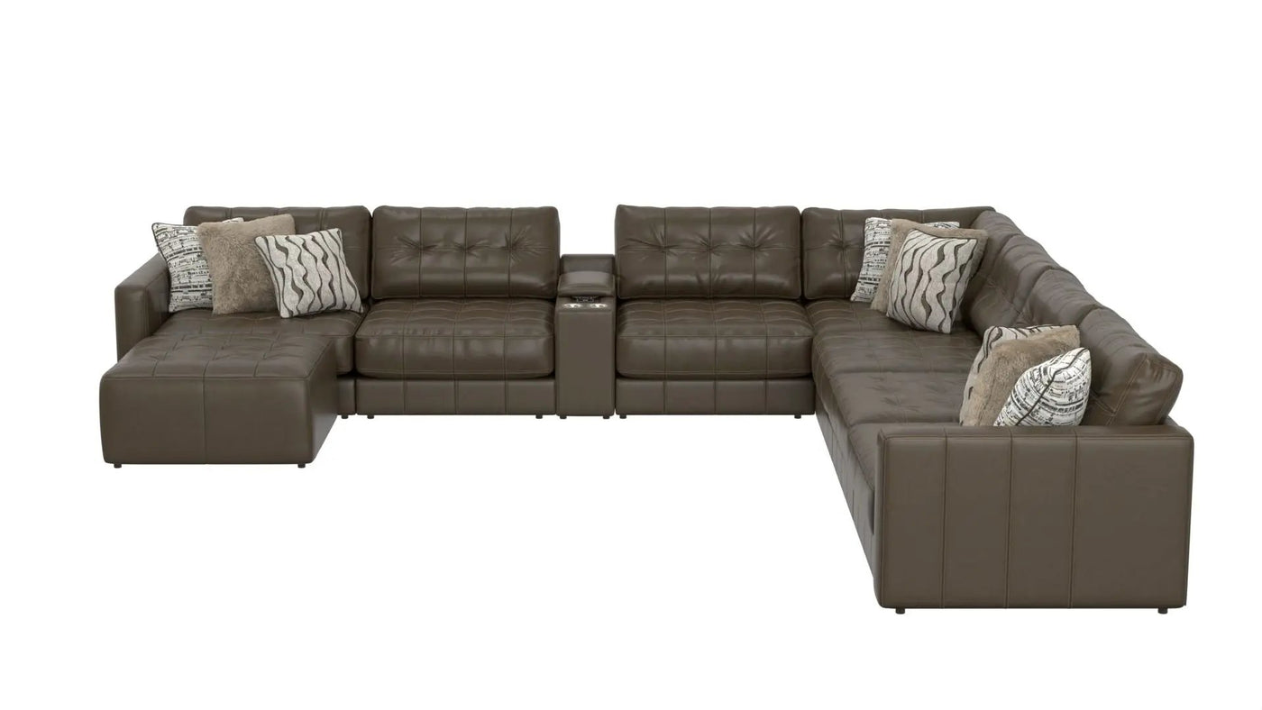 Siena - Modular Sectional And Cocktail Ottoman by Unique Piece Furniture