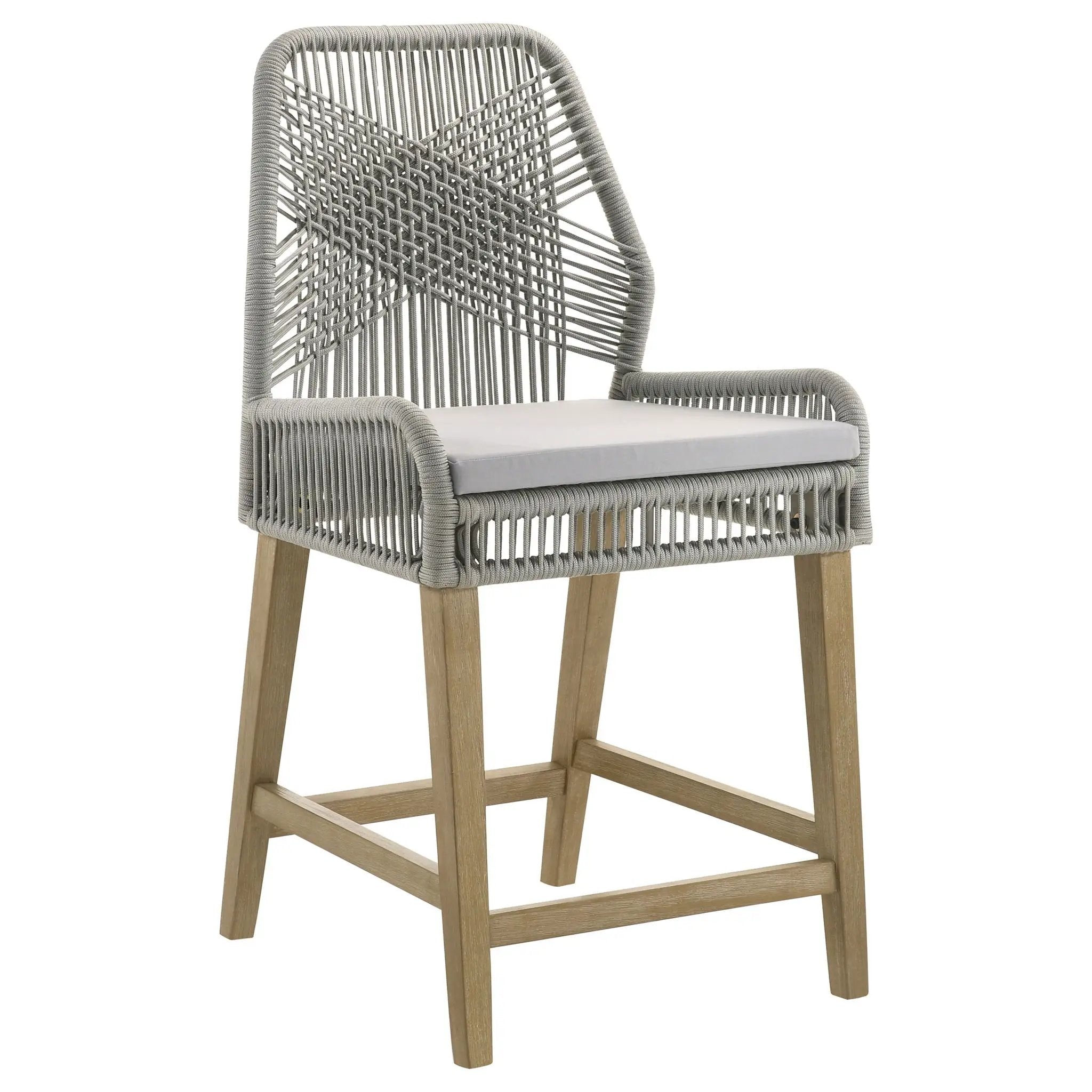 Counter Height Stools (Set of 2) - Gray - Rope by HouseOfZazla