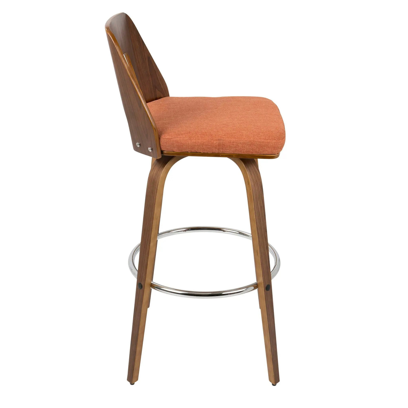Trilogy - Mid Century Modern Barstool (Set of 2) by HouseOfZazla