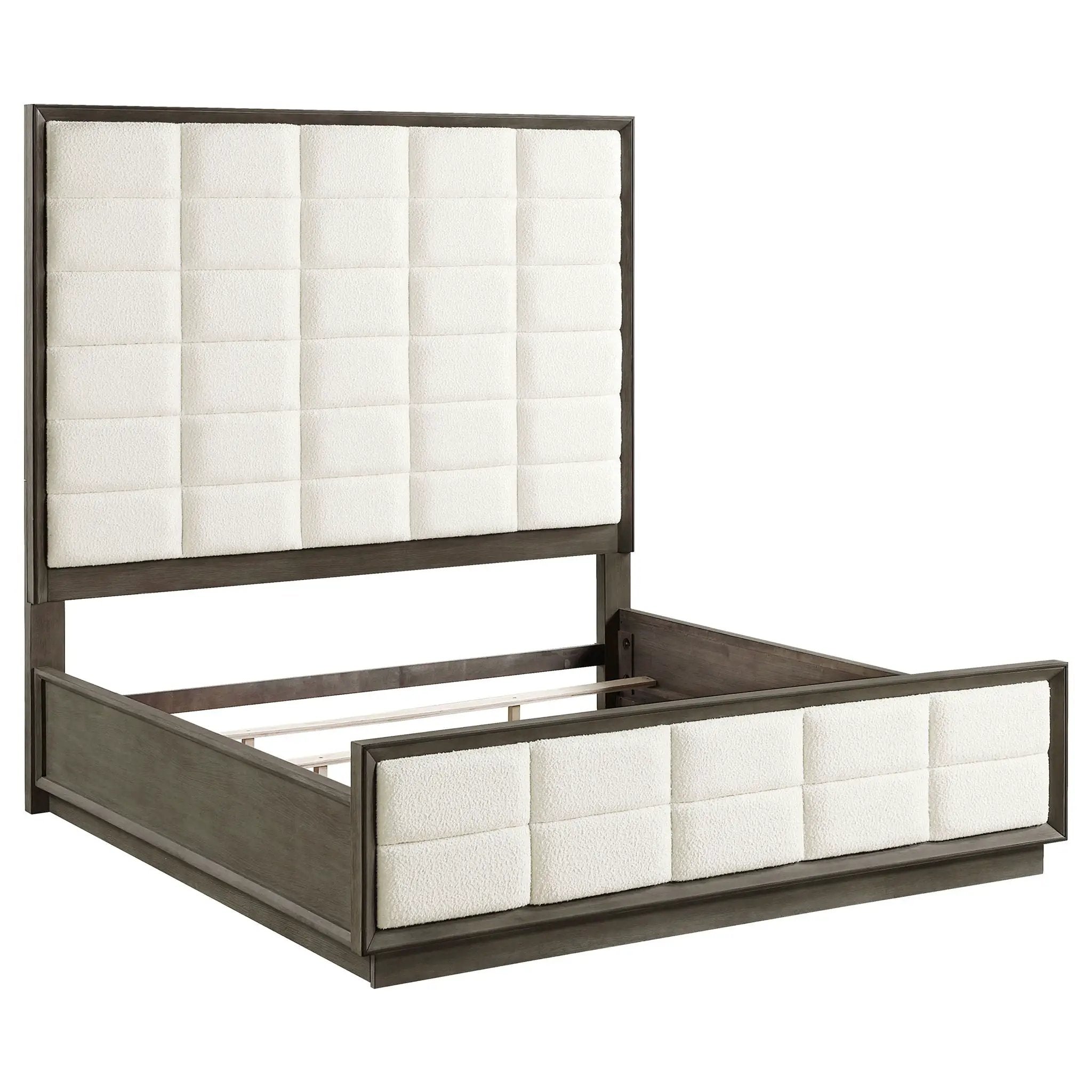 Durango 4-piece Eastern King Bedroom Set Taupe Oak by Unique Piece Furniture
