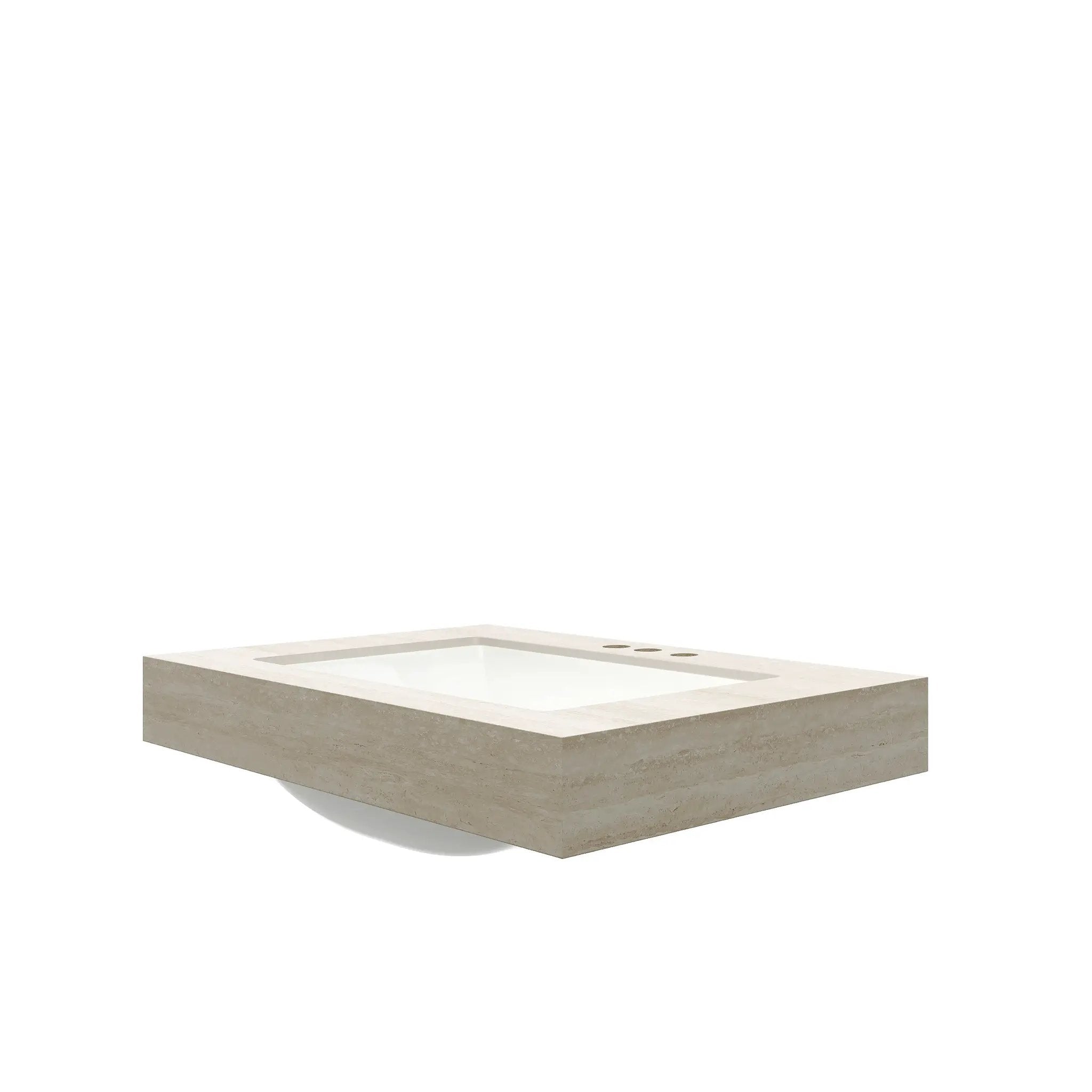 30" Roma Travertine-Pattern Sintered Stone Countertop by HouseOfZazla