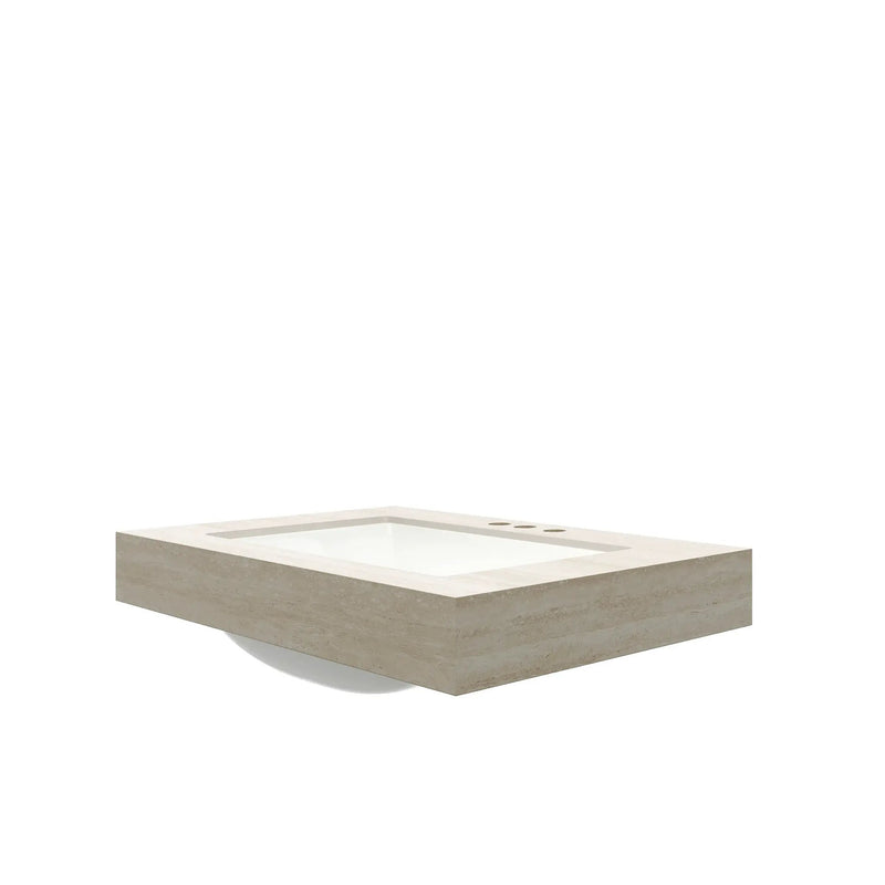 30" Roma Travertine-Pattern Sintered Stone Countertop by HouseOfZazla