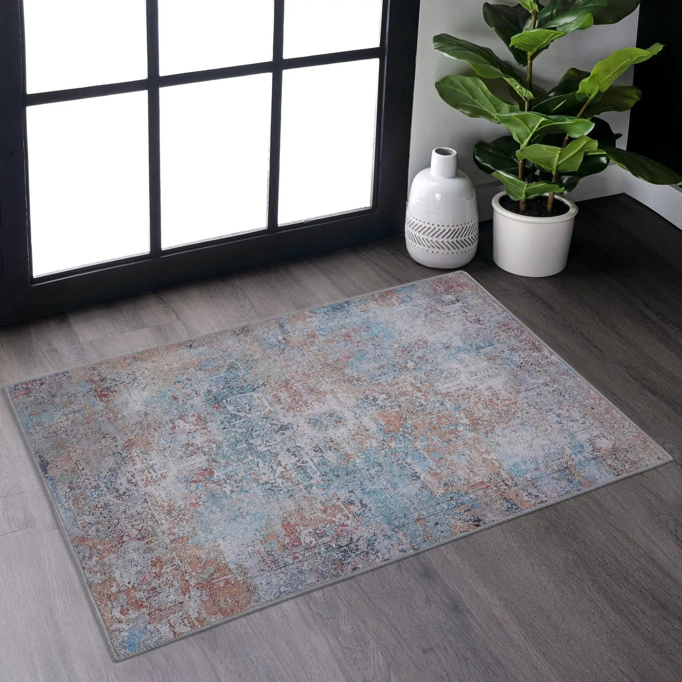 Maval - Area Rug Washable by HouseOfZazla