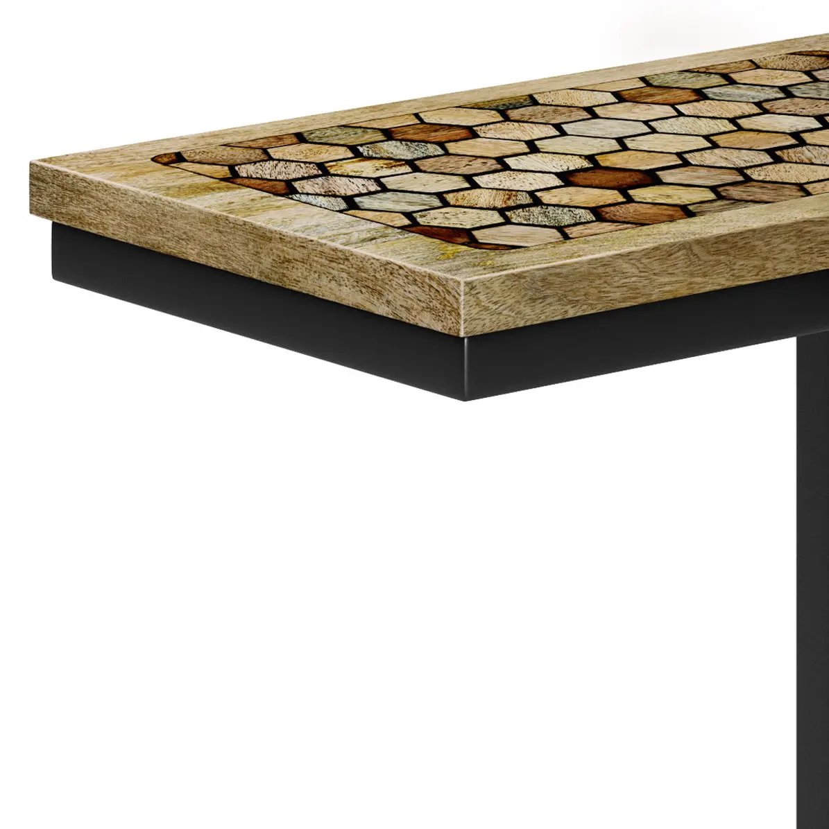 Davisville - C Side Table - Natural by Unique Piece Furniture
