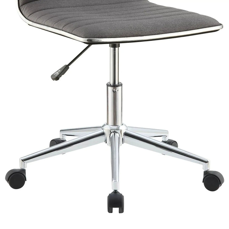 Armless Office Chair, Adjustable Height by HouseOfZazla
