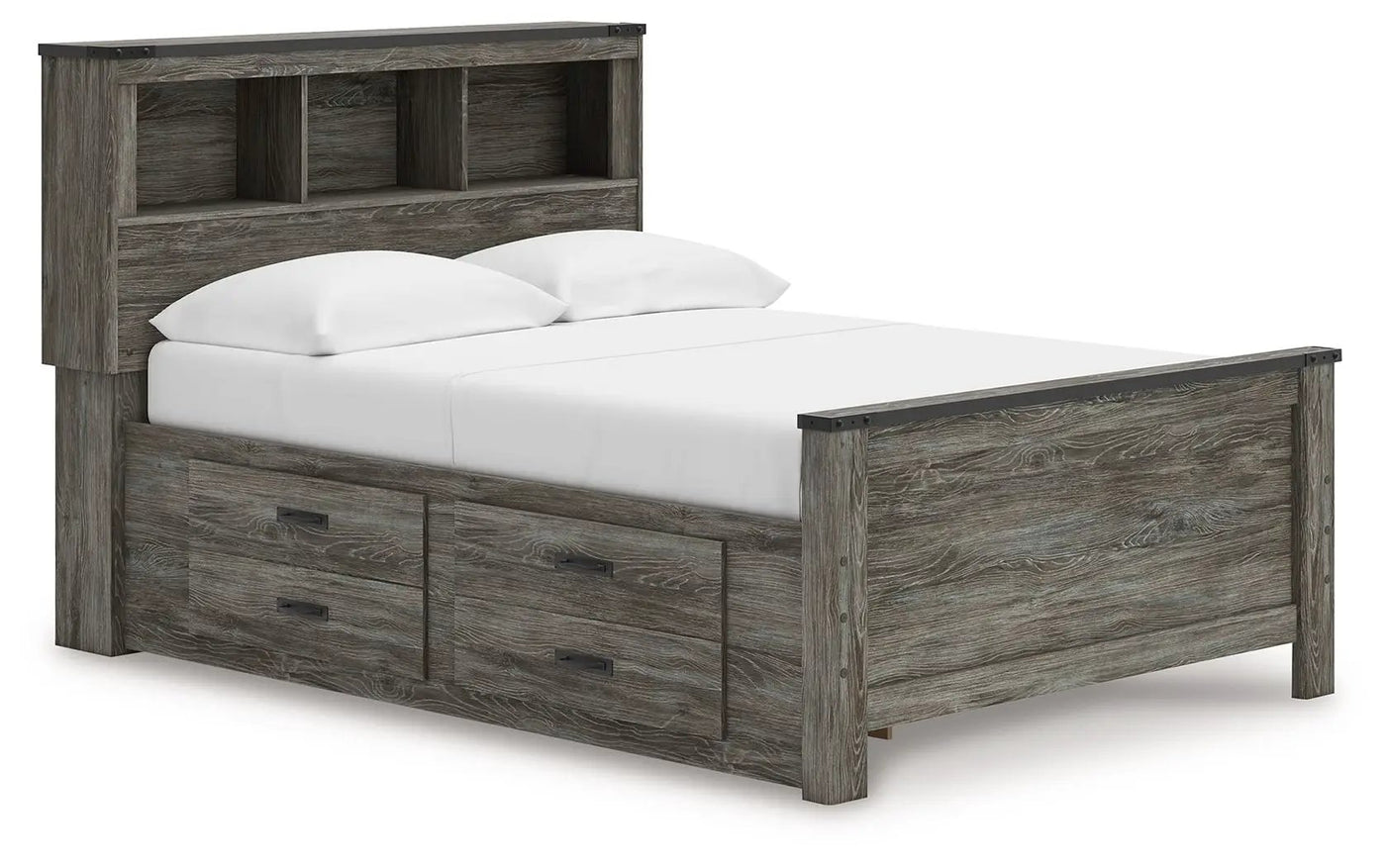 Frandern - Bookcase Panel Bed by Unique Piece Furniture
