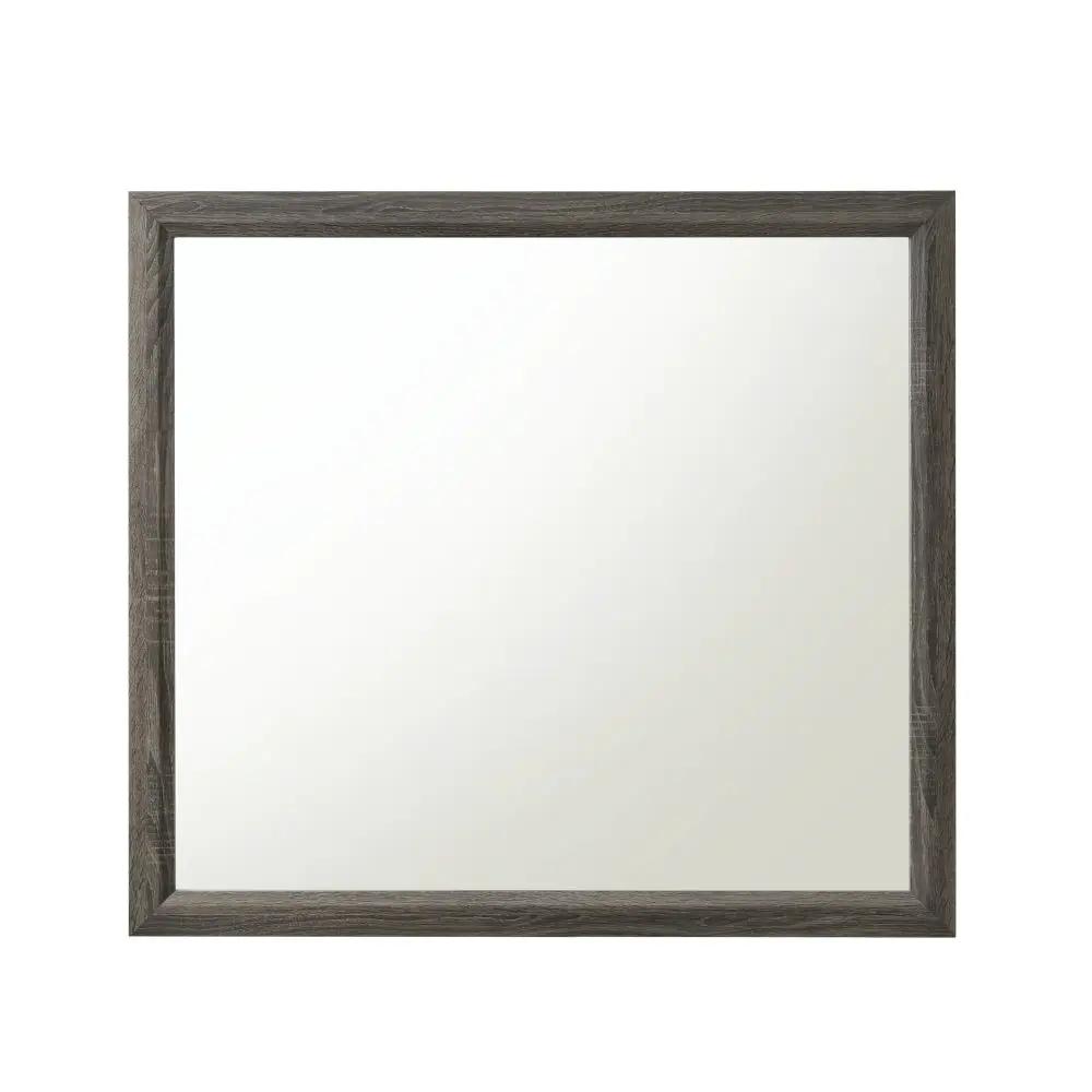 Valdemar - Weathered Mirror - Gray by Unique Piece Furniture