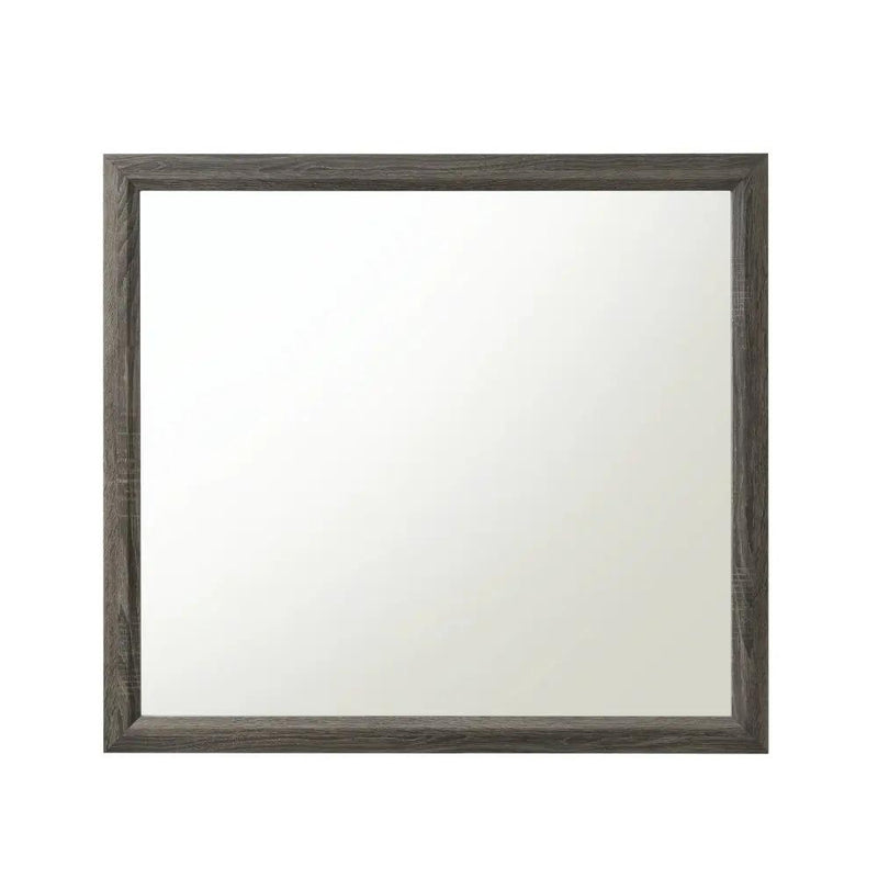 Valdemar - Weathered Mirror - Gray by Unique Piece Furniture