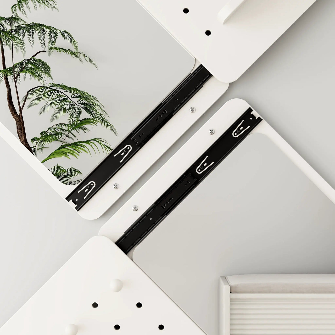 Wall Mounted Full Length Mirror With Shelf And Hook by HouseOfZazla