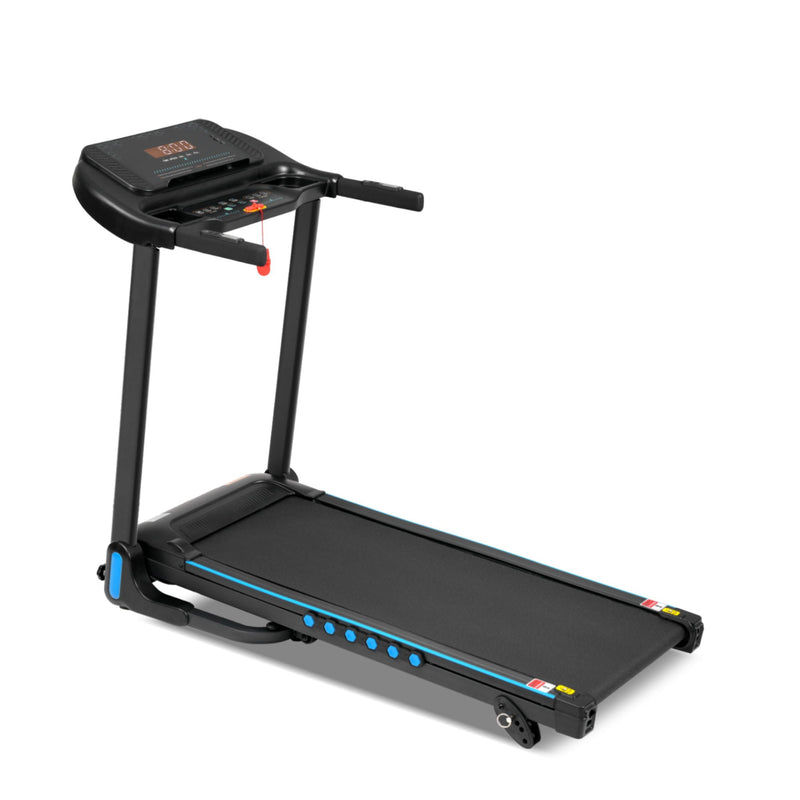 Incline Treadmill For Running & Walking, Hydraulic System Auto Folding With Type C & USB Charge For Android, 10Mph, Bluetooth Speaker - Black by HouseOfZazla