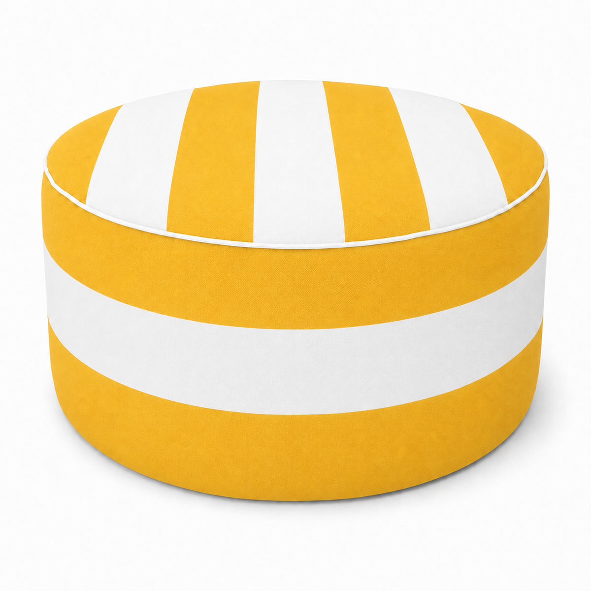 Outdoor Inflatable Ottoman 21"x21"x9" by HouseOfZazla