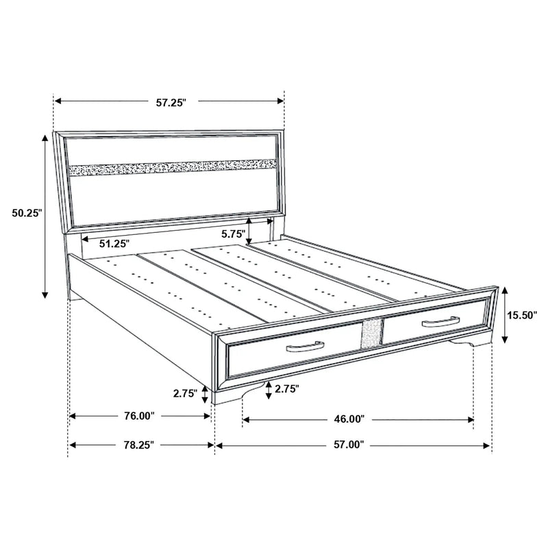 Annie - 5 Piece Bedroom Set by HouseOfZazla