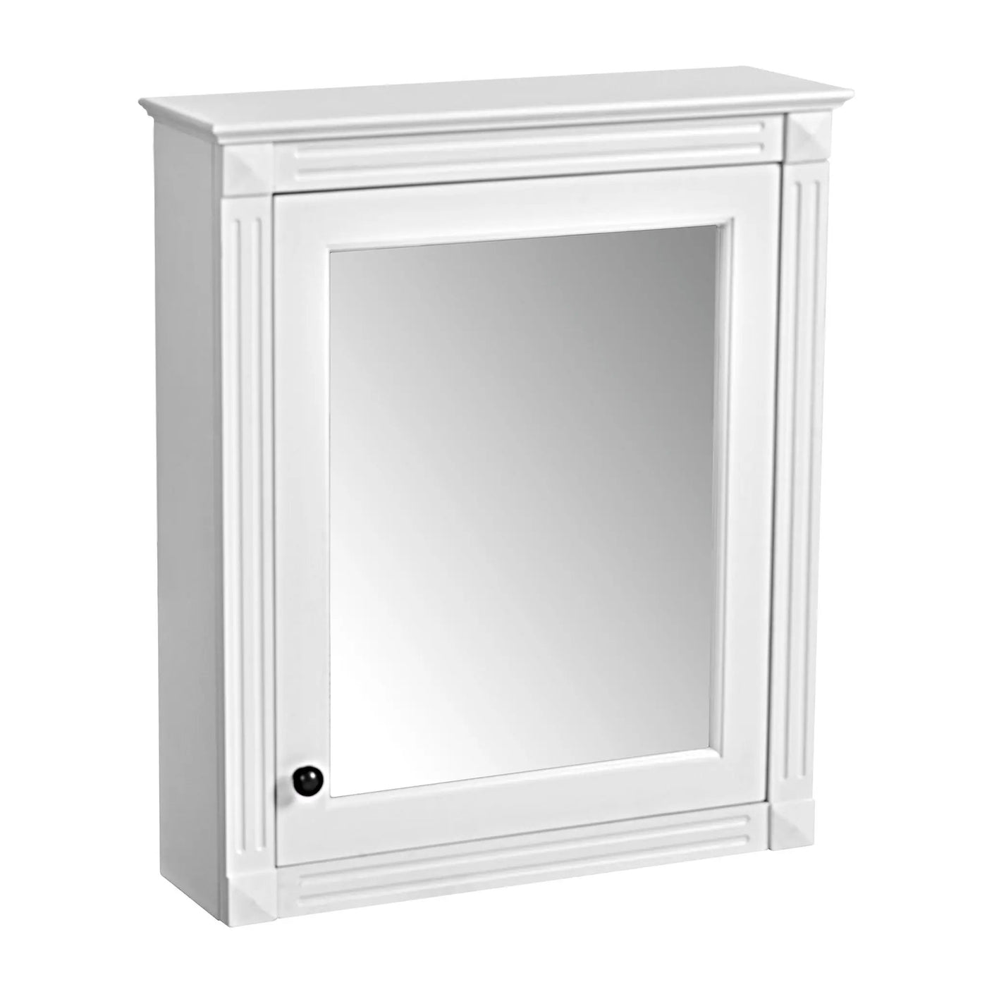 Wall Mounted Bathroom Storage Cabinet With Mirror, Medicine Cabinet With Height Adjustable Shelf by HouseOfZazla