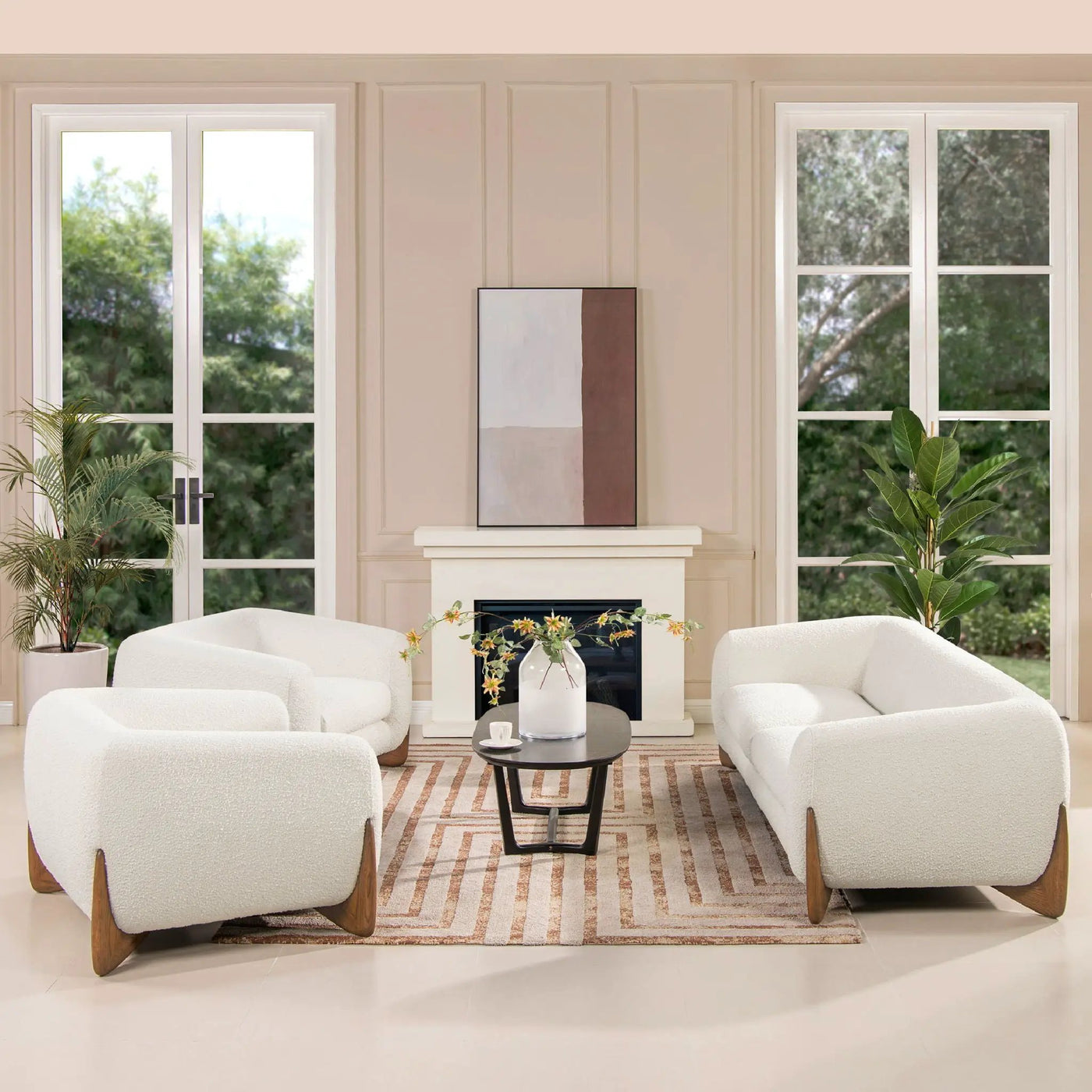 Alpine - Sherpa Arm Chair by Unique Piece Furniture