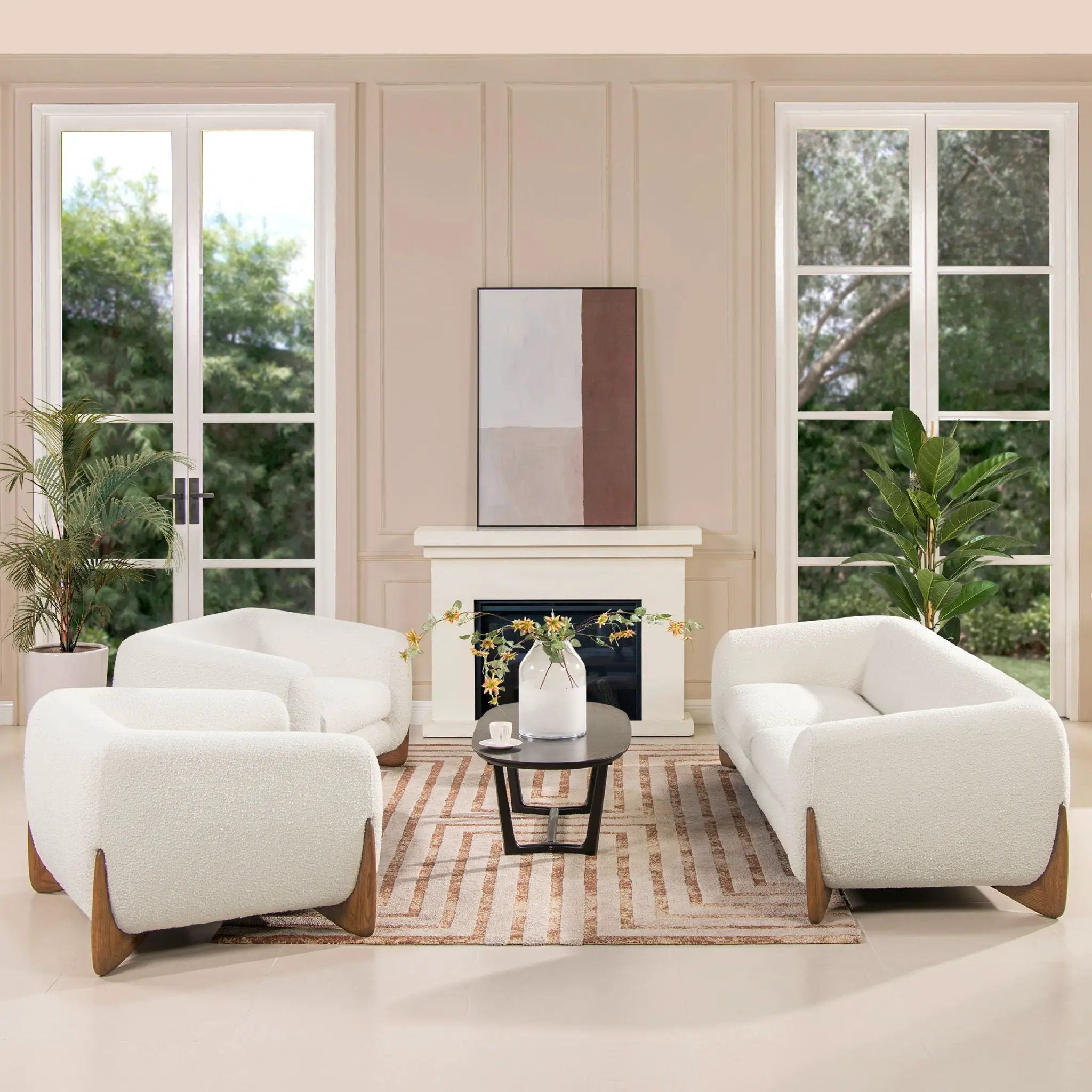 Alpine - Sherpa Arm Chair by Unique Piece Furniture