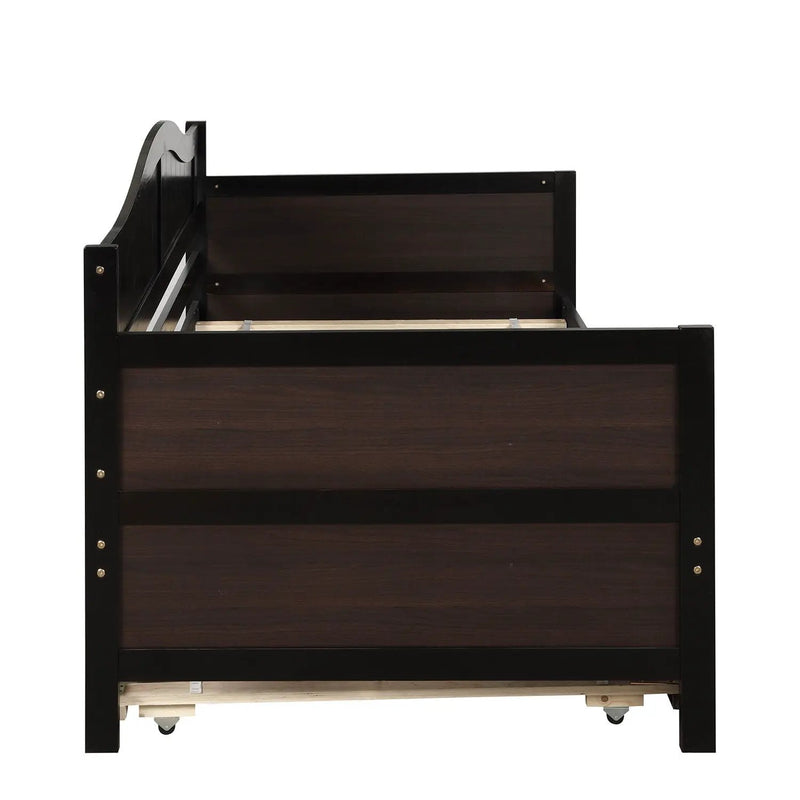 Wooden Daybed, Sofa Bed, No Box Spring Needed by HouseOfZazla