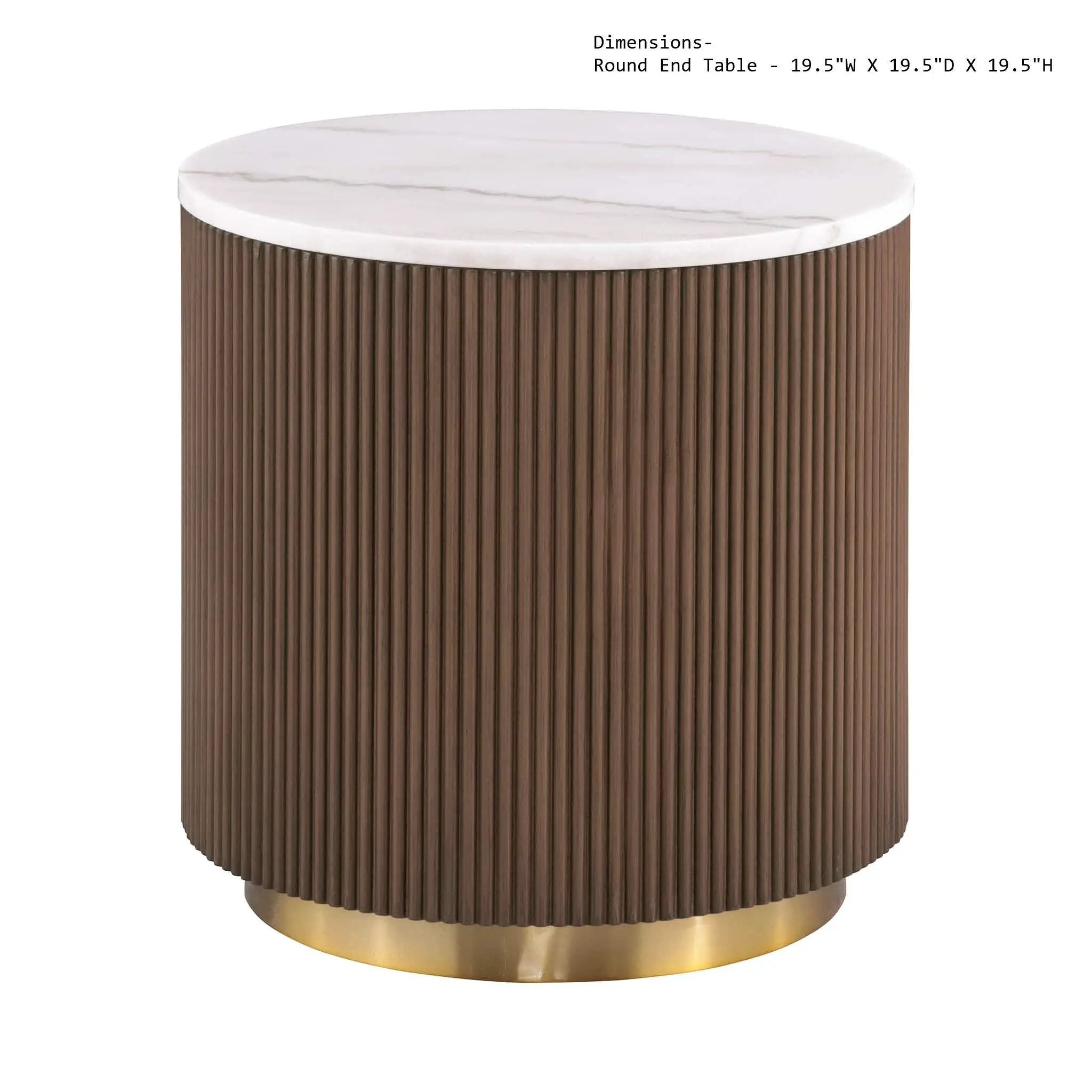 Modern Round Table Contemporary Design by Unique Piece Furniture