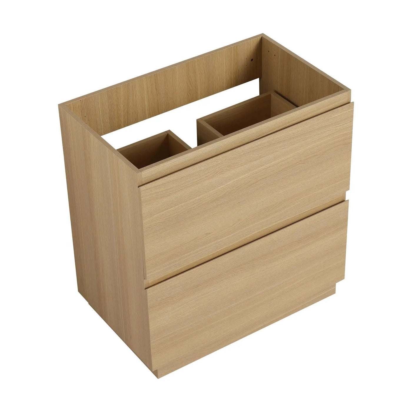 Modern Freestanding Bathroom Vanity Cabinet With Double Drawer by HouseOfZazla