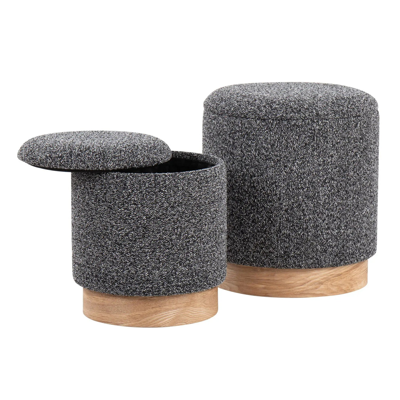 Marla - Contemporary, Nesting Ottoman Set by HouseOfZazla