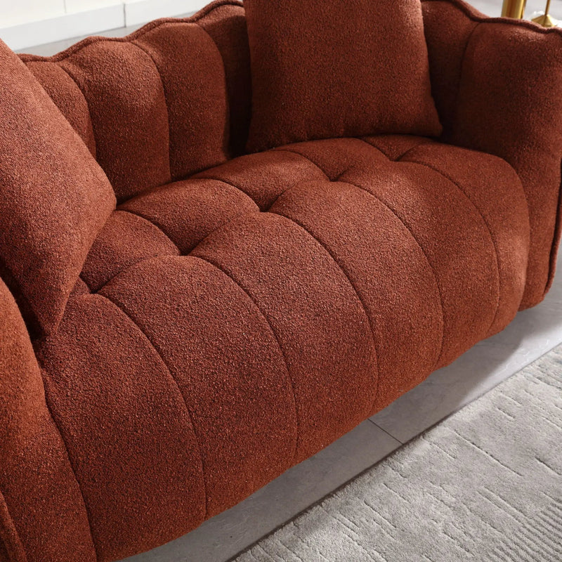 Cozy Beanbag Chair With High Resilience Foam Core For 2 by HouseOfZazla