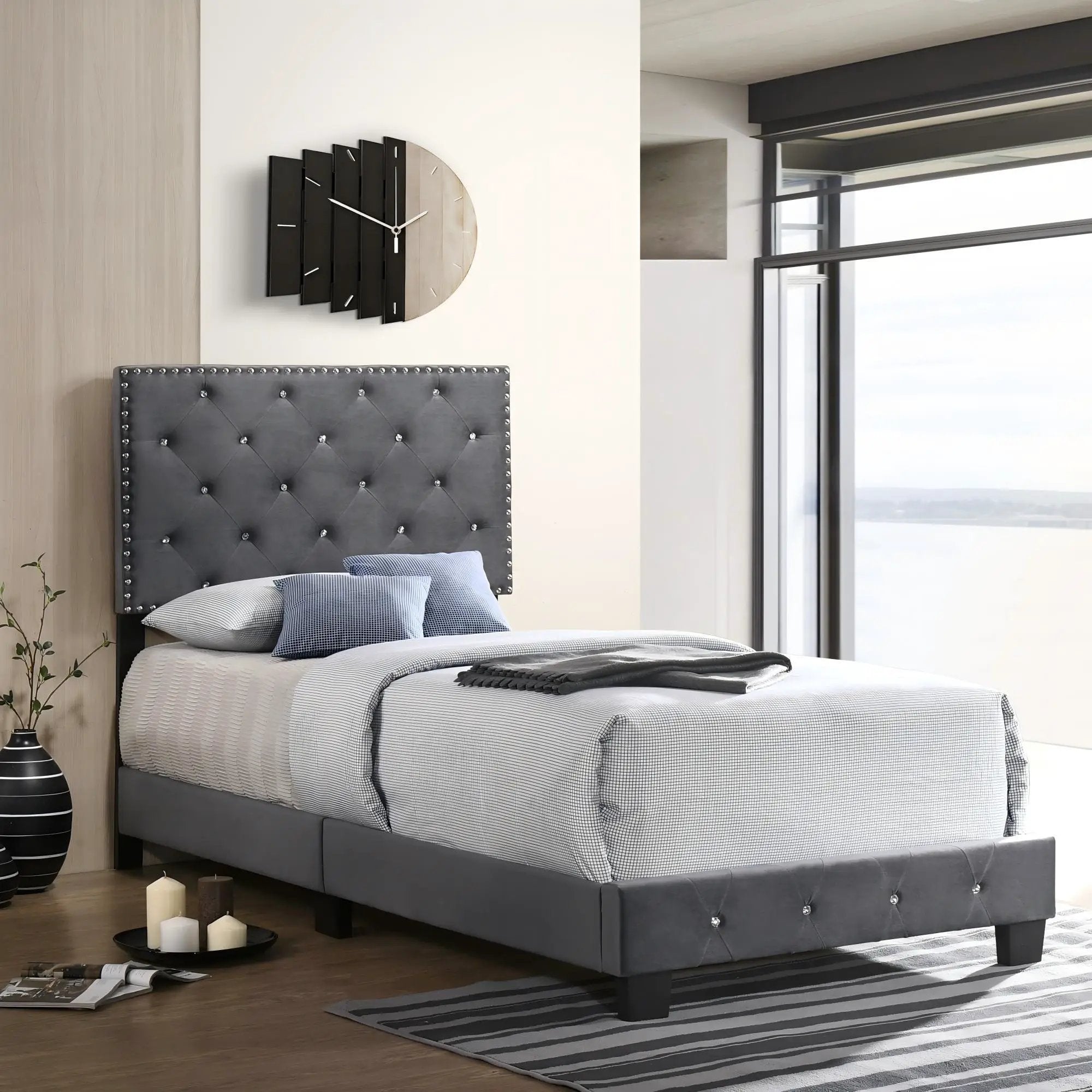 Luxurious Upholstered Bed by HouseOfZazla