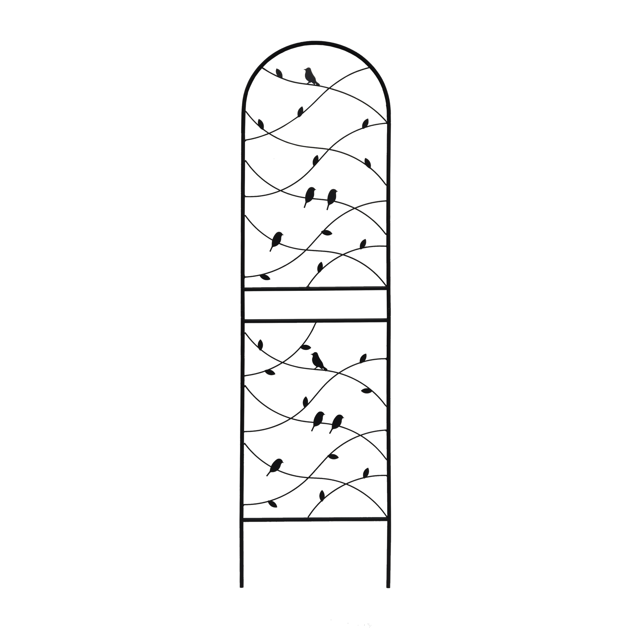 2 Pack Metal Garden Trellis 71" x 19.7" Rustproof Outdoor Plant Support by HouseOfZazla
