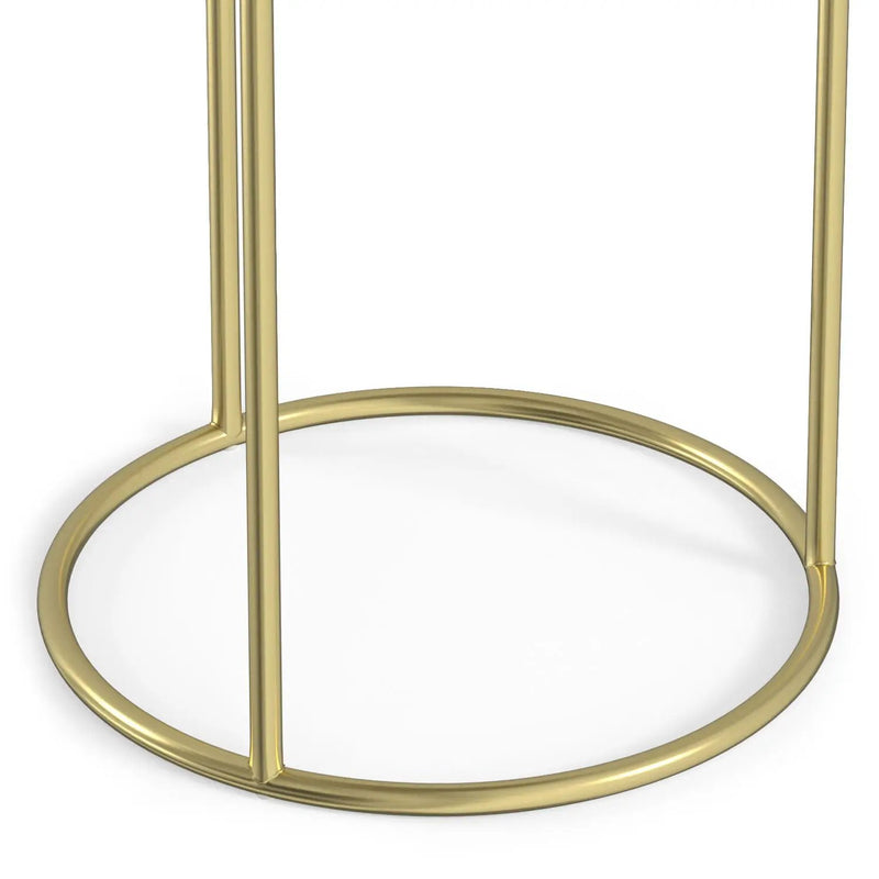 Ashley - 2 Piece Nesting Table - Gold by Unique Piece Furniture