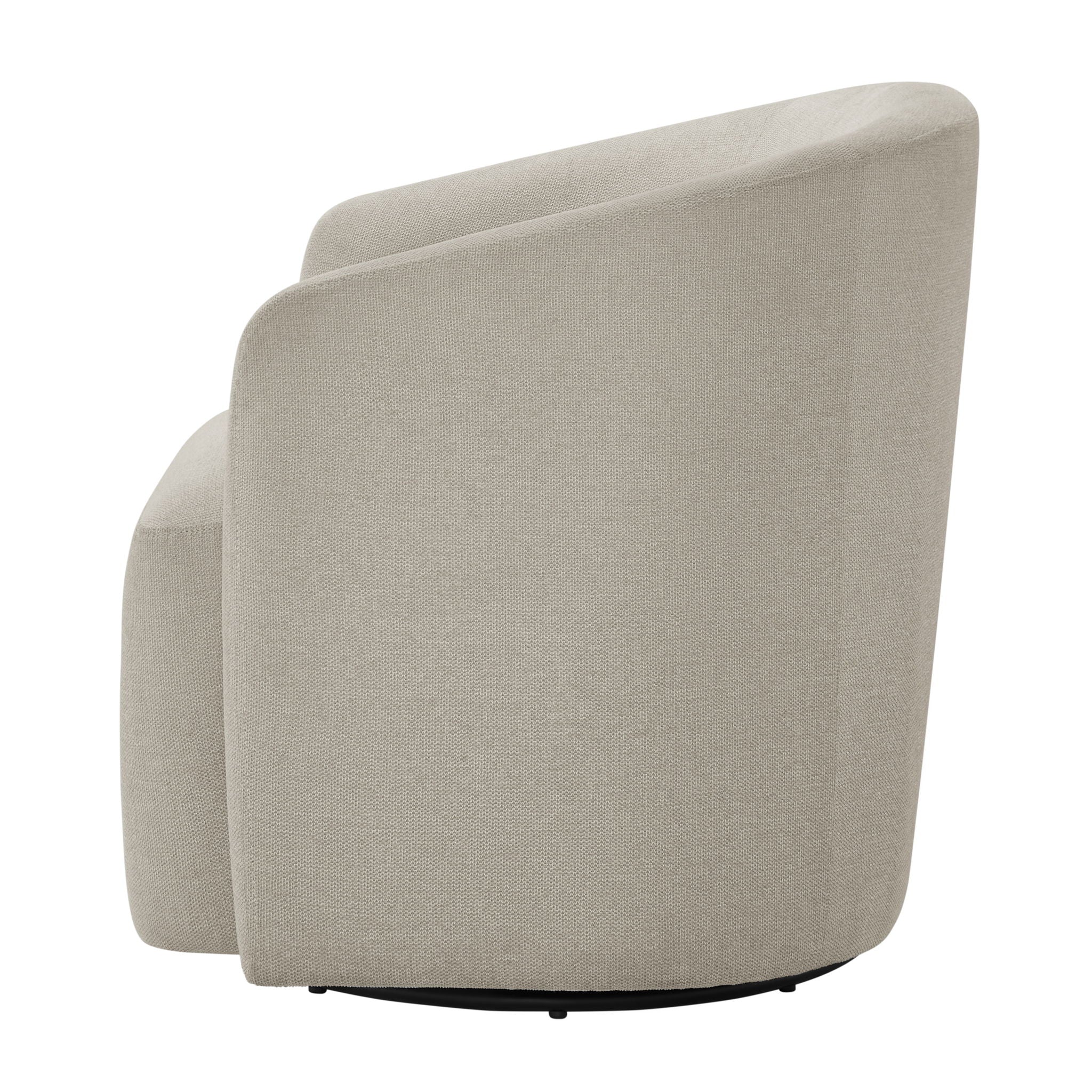 Ardena - Modern Swivel Barrel Chair by HouseOfZazla
