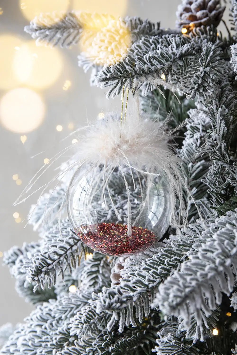 Christmas Ball Ornaments Decorative Hanging Ball Christmas Tree Ornaments For Holiday by Unique Piece Furniture
