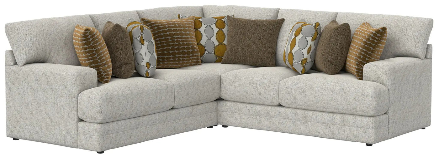 Tori - Sectional With Comfort Coil Seating And Accent Pillows Included by Unique Piece Furniture