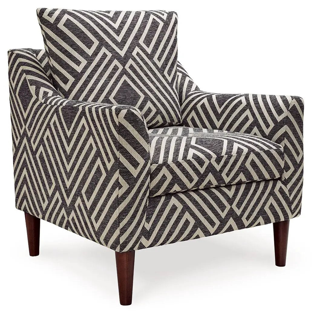 Morrilton Next-Gen Nuvella - Accent Chair - Natural / Charcoal by Unique Piece Furniture