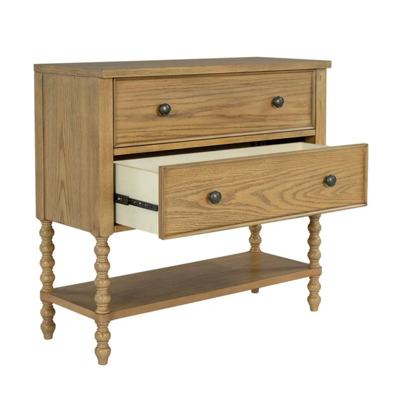 2 Drawer Accent Chest - Natural by Unique Piece Furniture