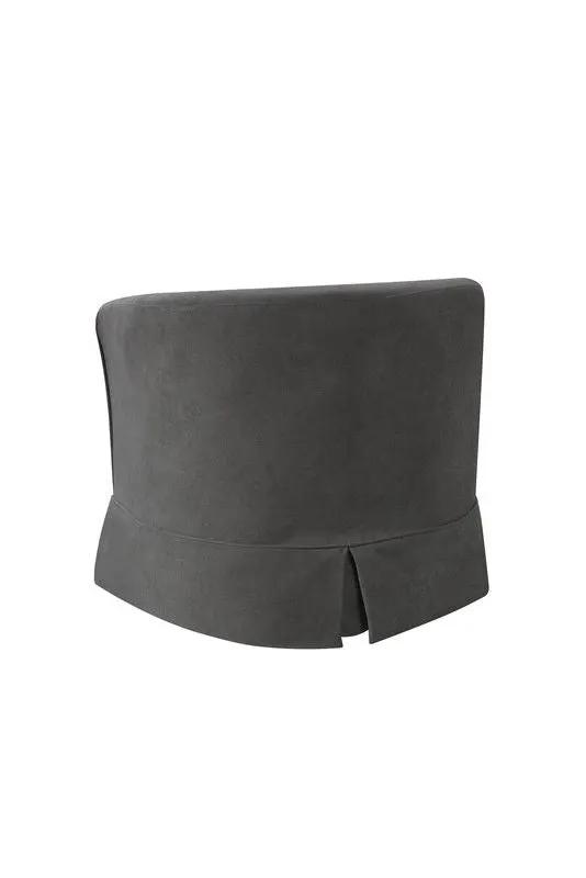 Tucker - Woven Fabric Swivel Barrel Chair by Unique Piece Furniture