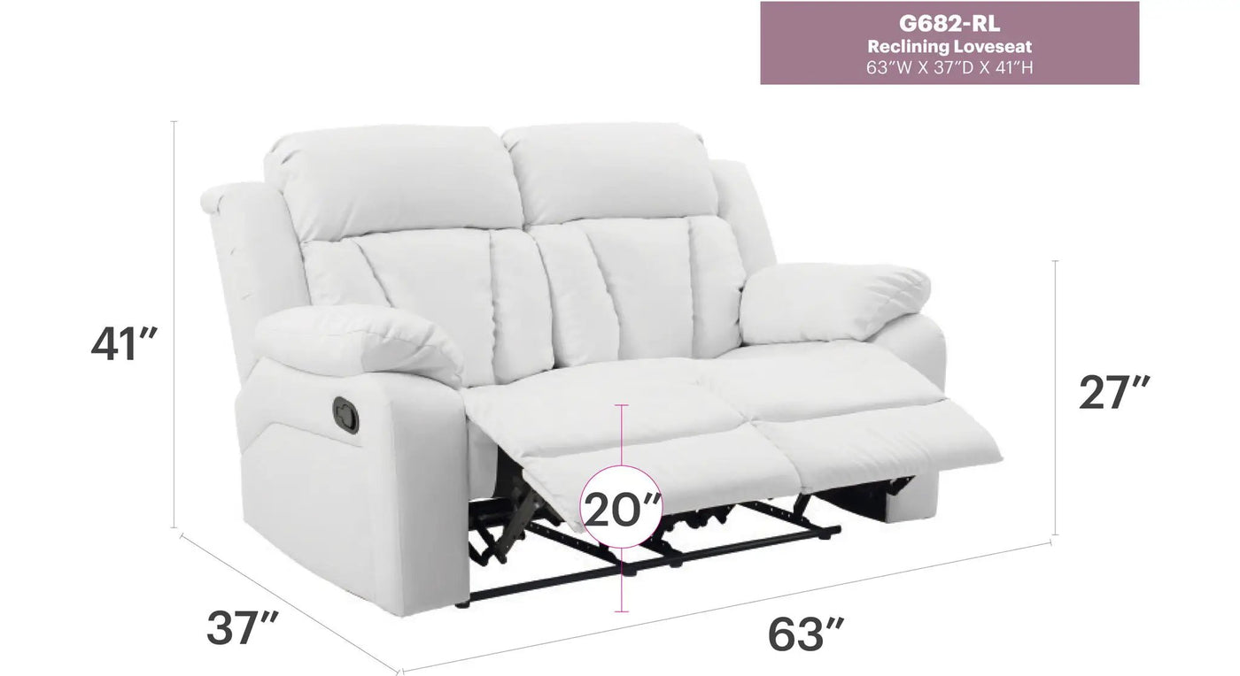 Daria - Cozy Padded Love Seat For Relaxation by Unique Piece Furniture