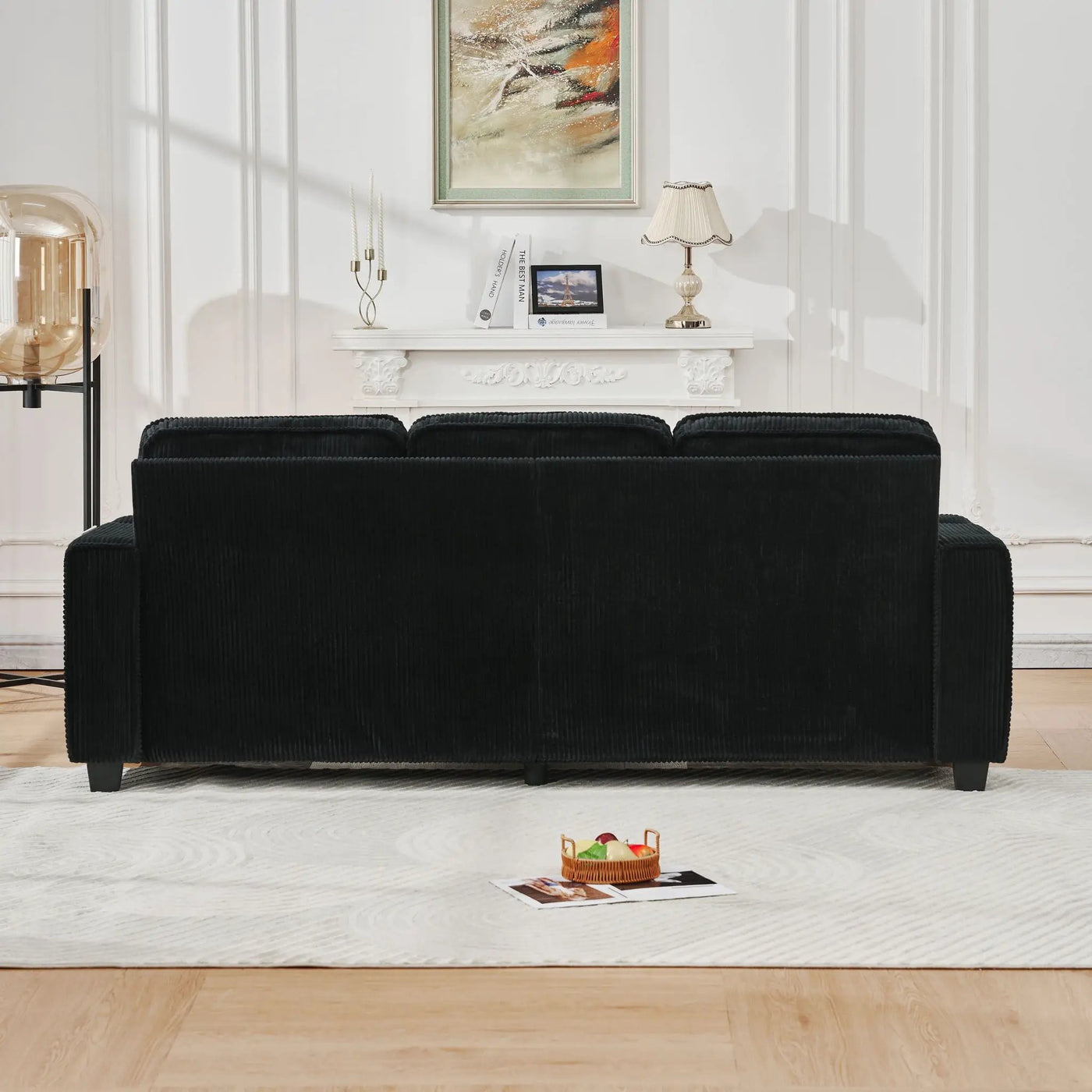 3 Seater Compact Sofa For Living Room by Unique Piece Furniture