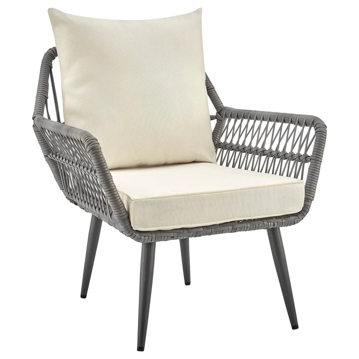 Cannes - 3 Piece Outdoor Patio Conversation Set by HouseOfZazla