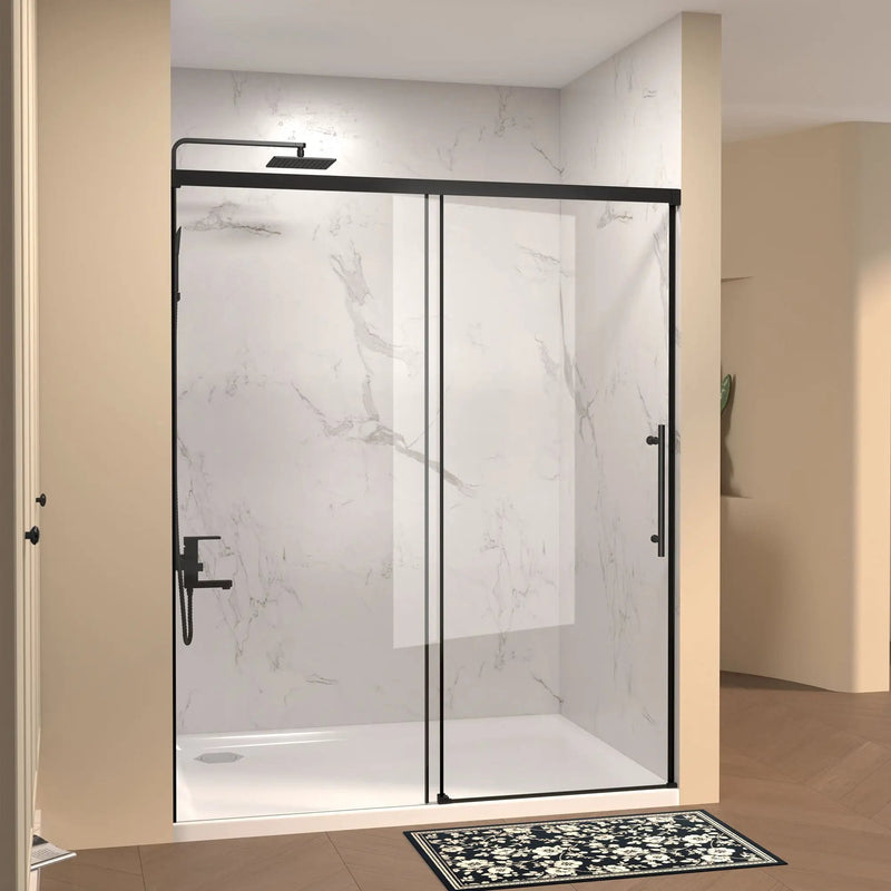 Frameless Single Sliding Shower Door