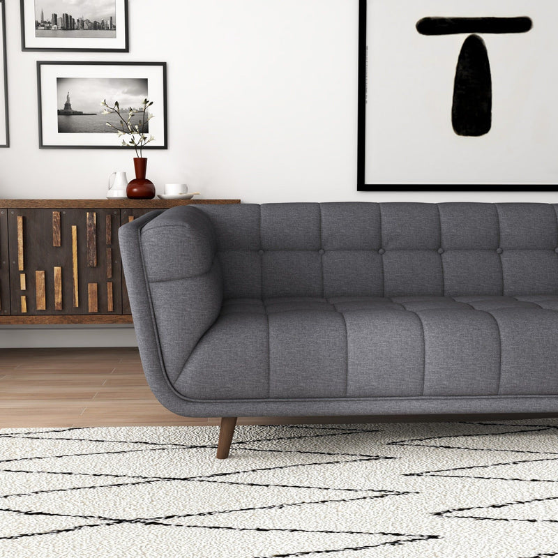 Addison - L Shape Sectional Sofa Tufted by HouseOfZazla