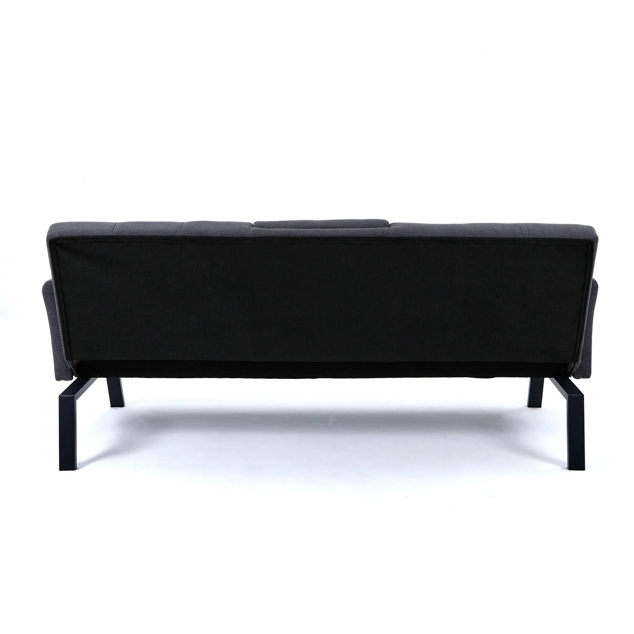 Sofa Bed With Foldable Design And Cup Holder by HouseOfZazla