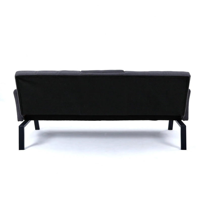 Sofa Bed With Foldable Design And Cup Holder by HouseOfZazla