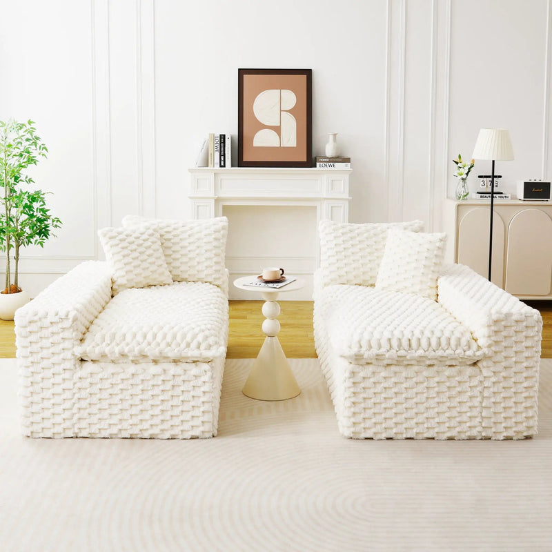 Multifunctional Sofa, Side-By-Side Or Facing Each Other by Unique Piece Furniture