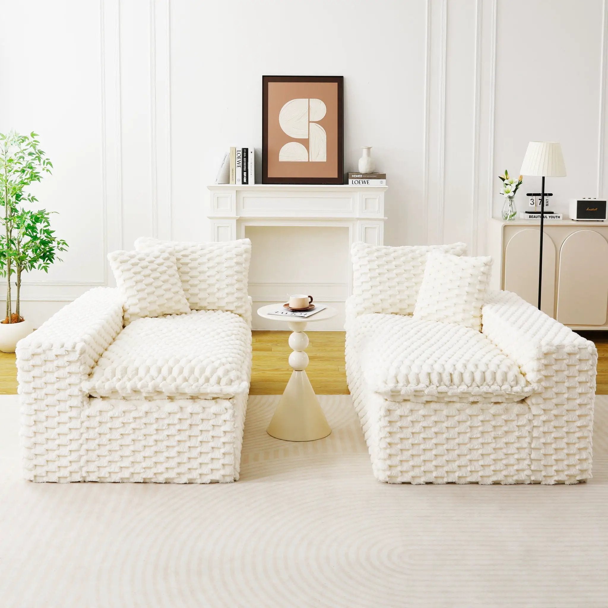 Multifunctional Sofa, Side-By-Side Or Facing Each Other by Unique Piece Furniture