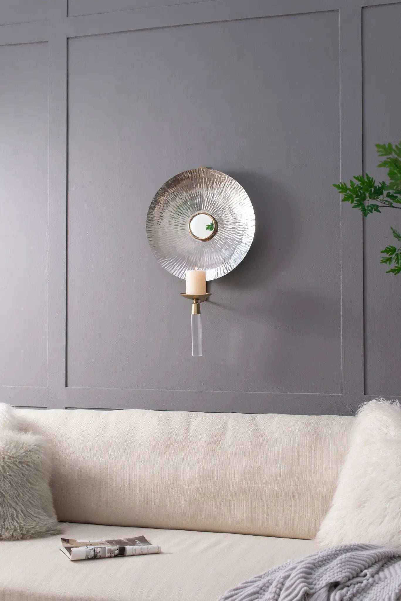 Maria - Wall Sconce - Gold by HouseOfZazla