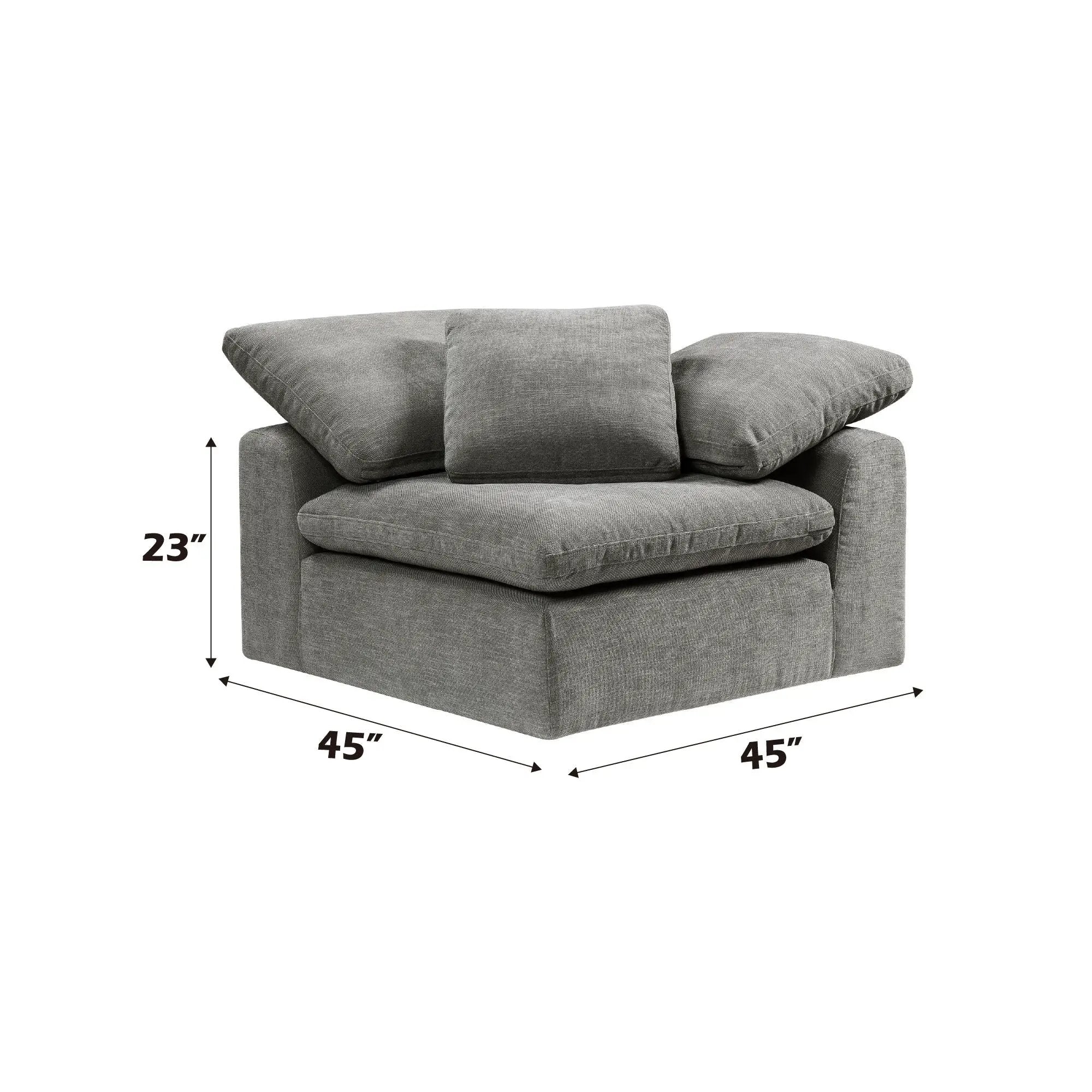 Naveen Modular Sectional With Ottoman by HouseOfZazla