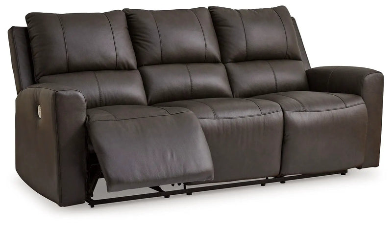Boxmere - Reclining Power Sofa - Storm by Unique Piece Furniture